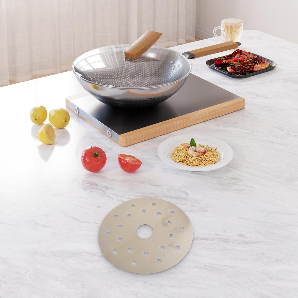 Магнитный лист, совместимая с индукционной плитой, рассеиватель тепла для стеклянных кастрюль