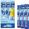 Зубные щетки Crest Triple Care с мягкой щетиной, 3 шт.
