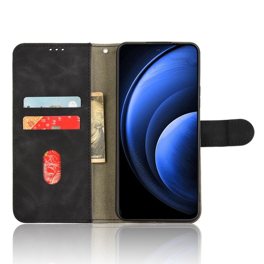 Для Blackview Oscal Tiger 13 Кожаный чехол Кожаный на ощупь Противоударный Чехол-книжка для кошелька