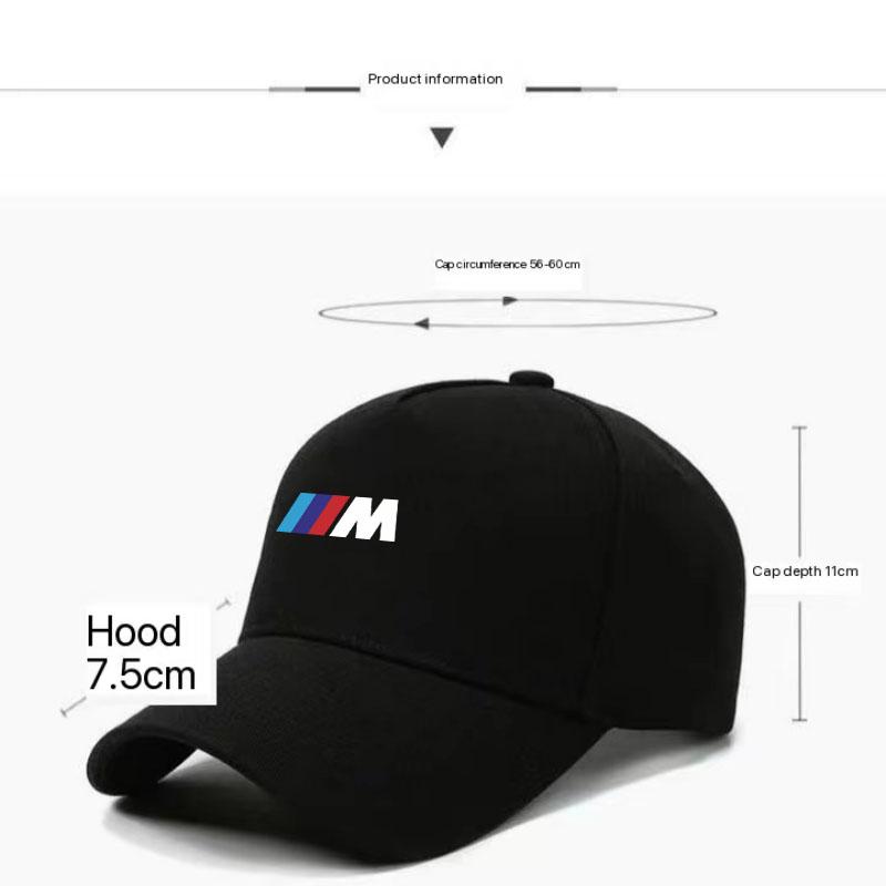 FTWG3 For BMW Car Logo Baseball Cap Outdoor Sports Sun Hat Gift for BMW M X1 X3 X5 E39 E46 E90 F20 E60 F30 E36 F10 E87 E46 X5 X6 F01