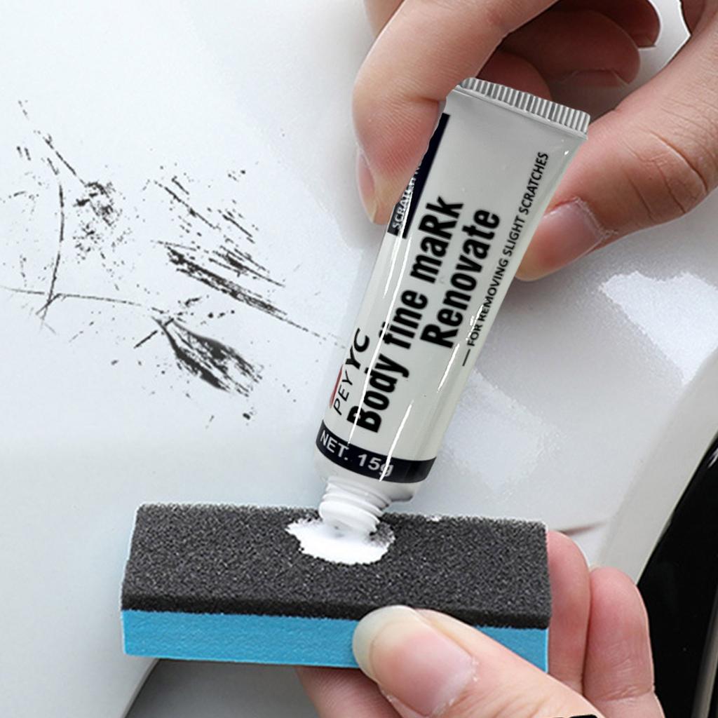 Набор полировального воска для удаления царапин с автомобиля Губка Паста для кузова Крем Воск Паста для кузова Удалитель царапин Краска для автомобиля