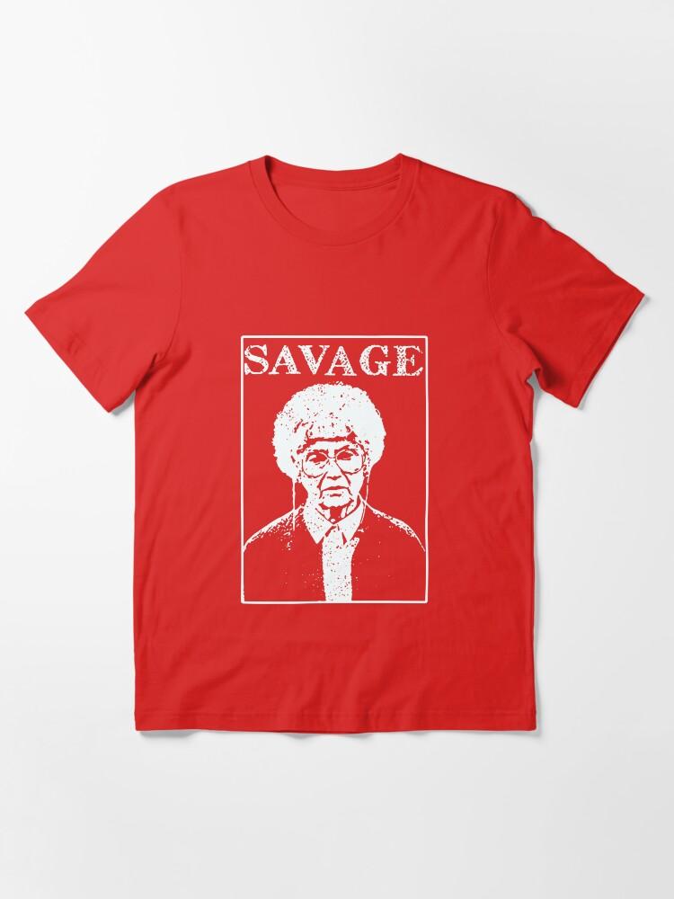 The Golden Girls Sophia is Savage Distressed T-Shirt Essential T-Shirt