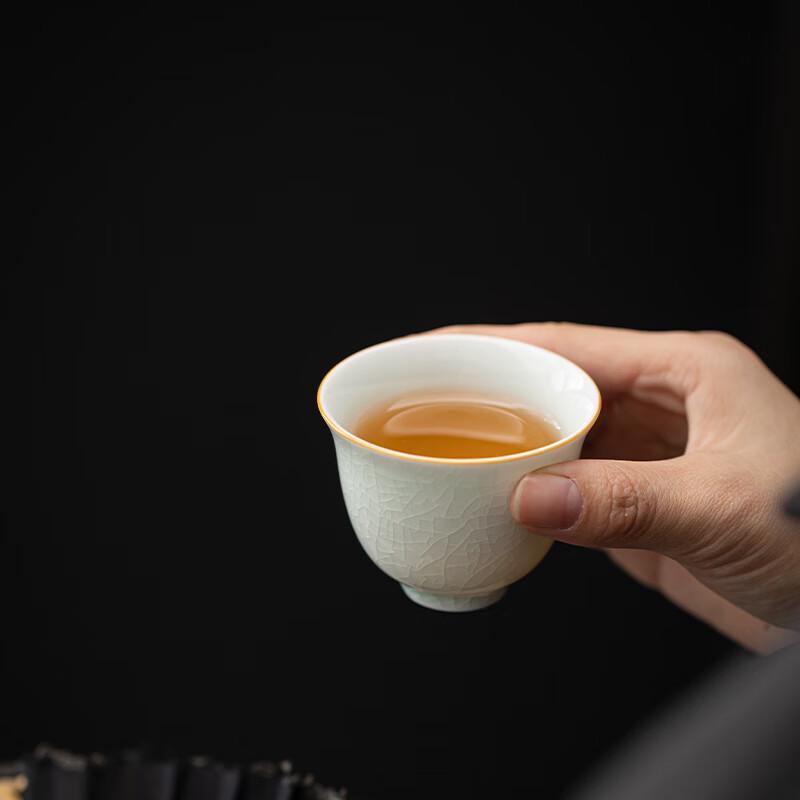 Celadon Crackle Glaze Ceramic Kung Fu Teacup Set