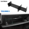 For Tesla Model 3 2022 Center Console Storage Glovebox Container Shelf Glove Box Organizer Partition Plate