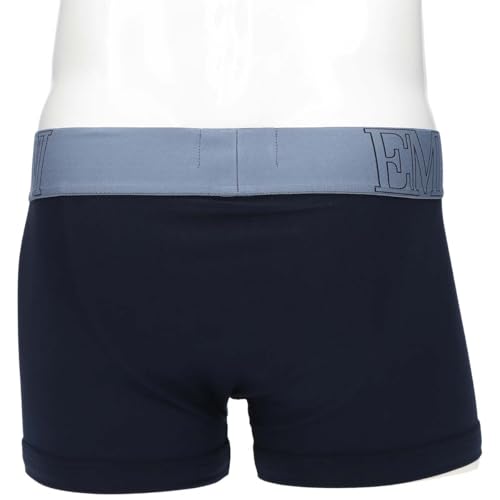 Боксеры Emporio Armani Mega Logo, мужские, размеры S/M/L, застежка спереди, европейские размеры, 54059781, лаймовый, 44.