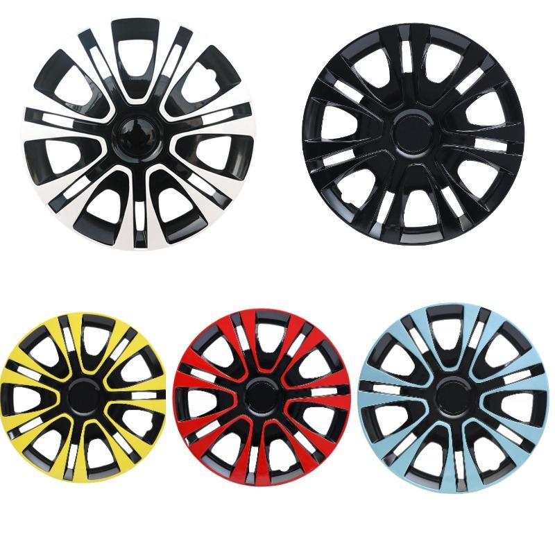 Hubcaps Suitable for Cars with 14/15/16-inch Iron Wheels 4pcs Made of PP Plastic Can Be To Decorate The Appearance of Car Wheels