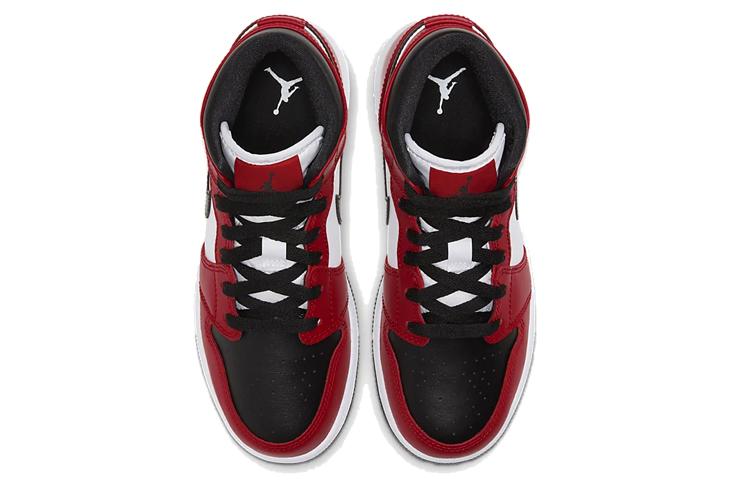 Jordan Детские кроссовки Air Jordan 1 Mid "Chicago Black Toe" 554725-069