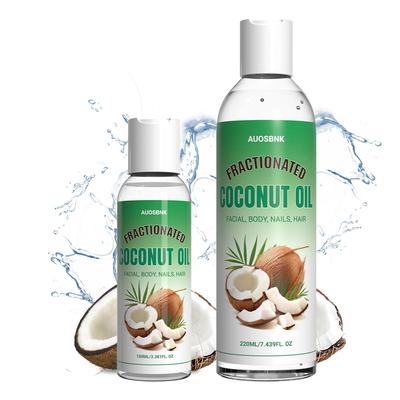 Чистое Органическое Кокосовое Масло - Многоцелевое для Кожи, Волос, Тела, Масло для Лица, Полностью Натуральное Масло для Тела для Увлажнения, Массажа и Маска для Волос-100/220мл