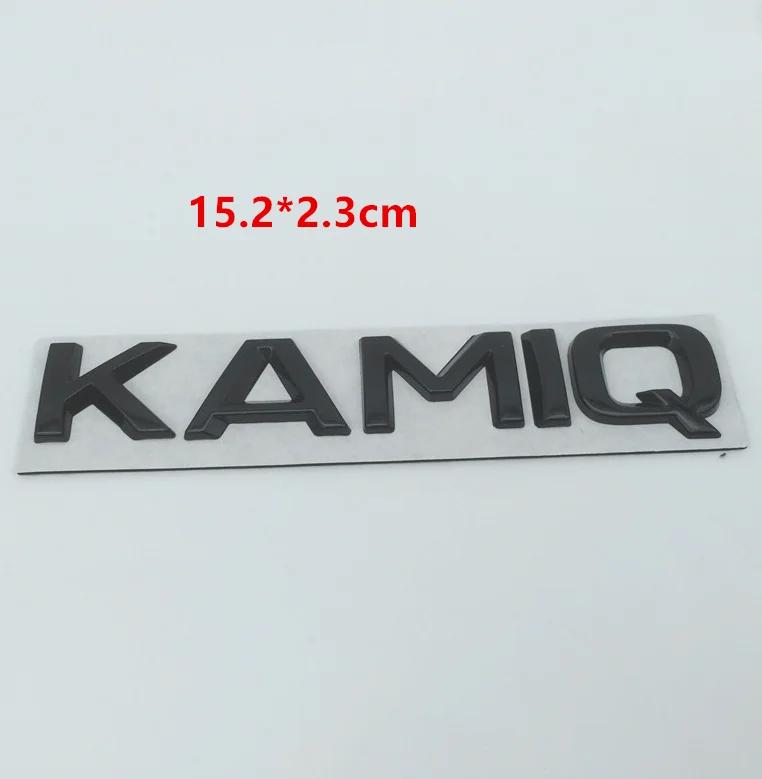 Car Sticker 1pc Metal For SKODA Octavia Superb RAPID FABIA KAMIQ KODIAQ YETI Car Emblem Letter Badge Rear Tail Trunk Sticker Dec NL6
