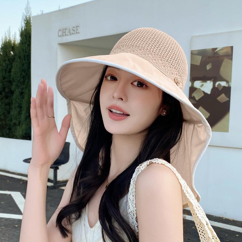 Breathable Outdoor Sun Hat With Wide Brim And Neck Shield For Casual And Travel Use