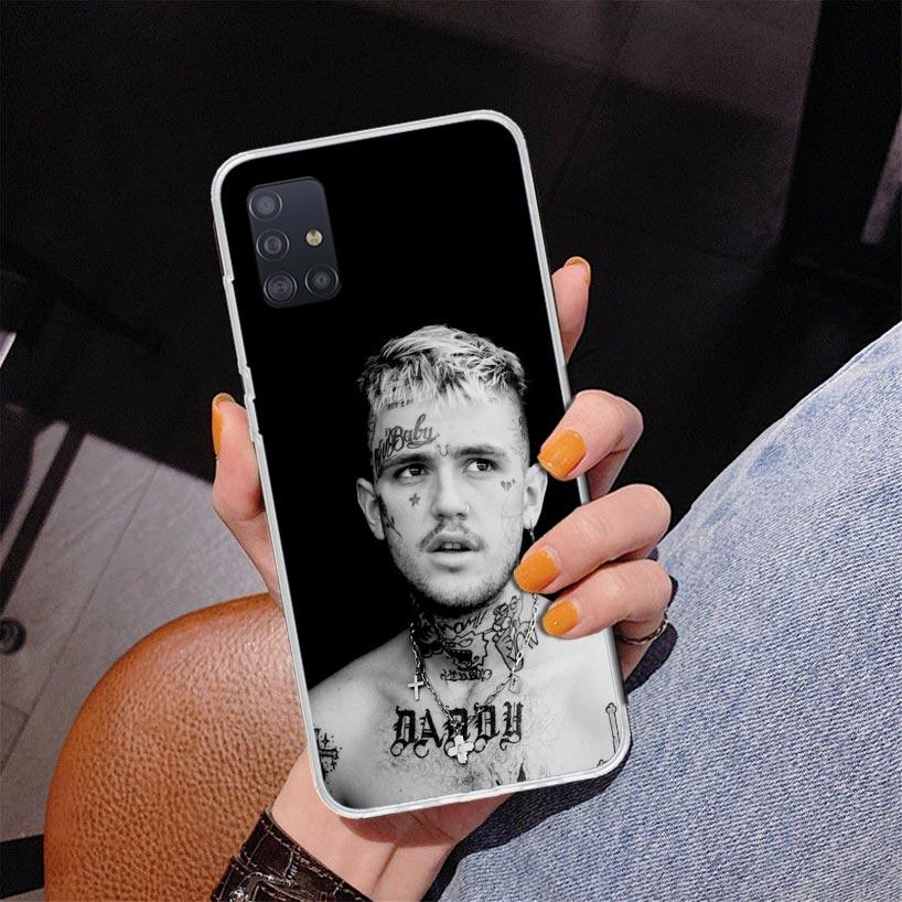 Чехол для телефона певца Lil Peep для Samsung Galaxy A52 A32 A22 A12 A51 A31 A50S A30S A20S A10S Note 20 Ultra 10 Plus S10 A72 A71 Gala