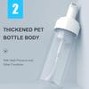 Plastic Foam Pump Bottle Clear Foam Bottle Portable Refillable Bottle  Cosmetics Packaging