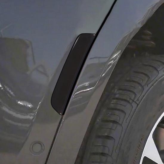 Затемненная черная накладка на фару переднего колеса для Jeep Grand Cherokee 2024+