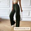 Женские модные повседневные брюки и капри JPNTKY однотонные с принтом