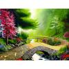 5D Diy Diamond Painting Cross Stitch "Landscape Bridge " Diamond Embroidery Needlework Rhinestone