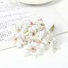 20PCs Silk Artificial Orchid Flowers Head Fake Flowers For Home Room Wedding Decoration DIY Vases Garland Gifts Accessories