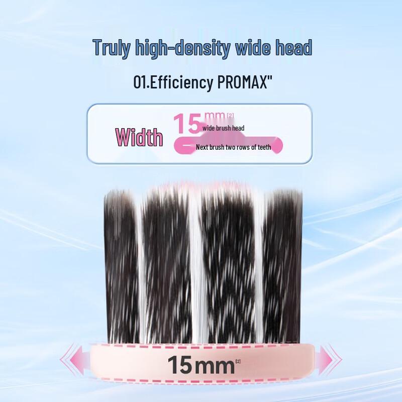 Saky 46-Hole Wide-Head Soft Toothbrush 10-Pack