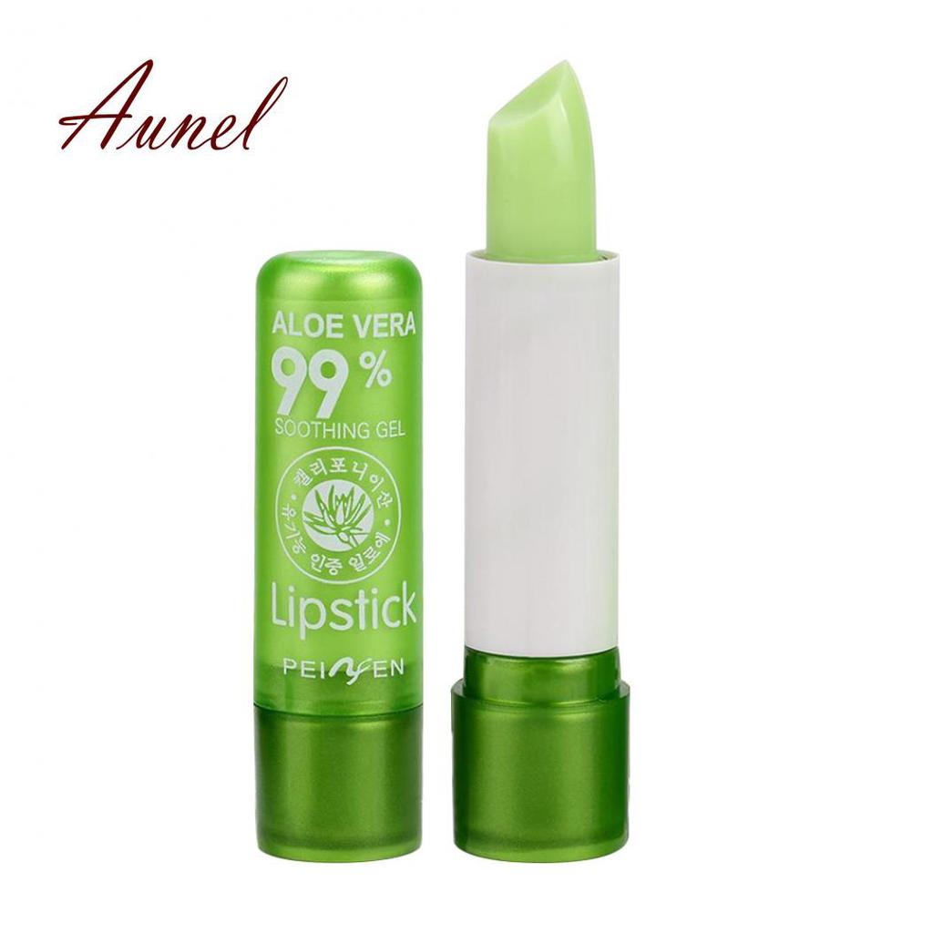 Увлажняющая проявляющаяся помада-бальзам для губ с алоэ вера