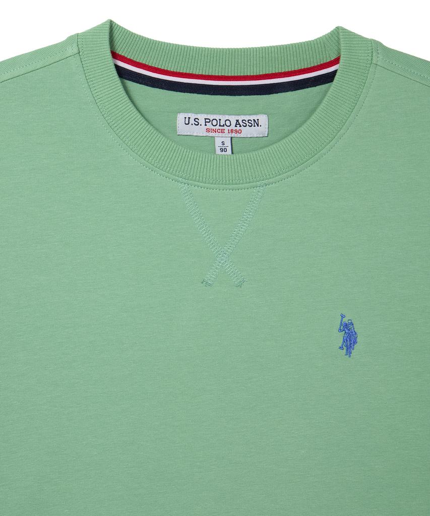 USPOLOASSN Cotton Sweatshirt_Light Green
