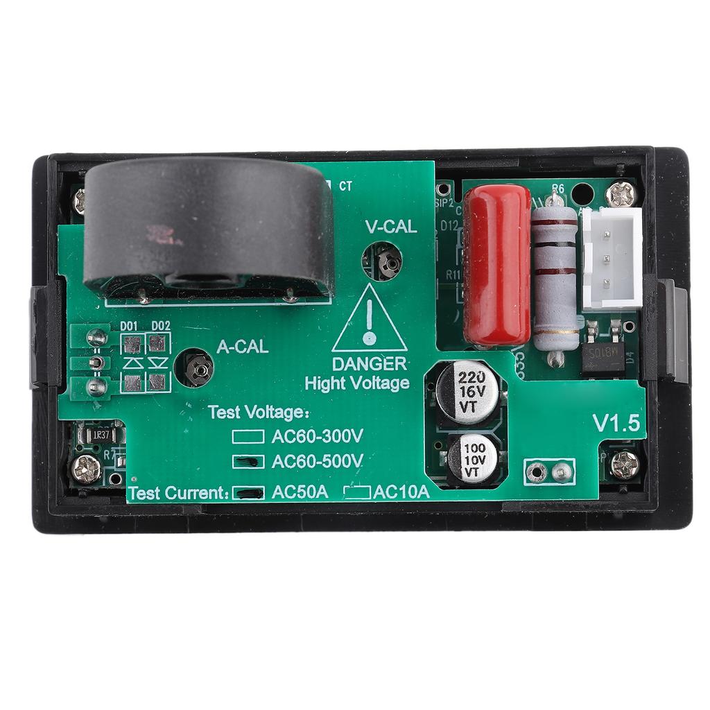 YB4835VA Цифровой дисплей AC 500V50A светодиодный амперметр вольтметр