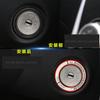 Модное украшение Круг Наклейки на крышку выключателя зажигания автомобиля Авто Светящиеся
