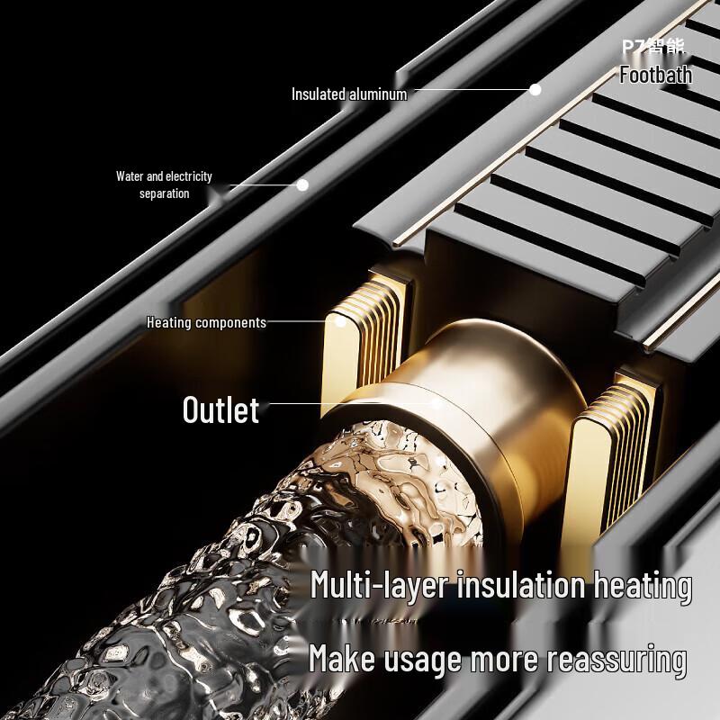 Zuodian P7 Smart Automatic Foot Bath Massager