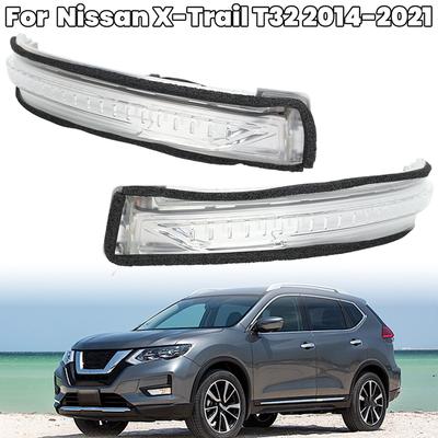 Указатель поворота в зеркале заднего вида для NISSAN X-Trail T32 Qashqai J11 для Murano JUKE F15 PATHFINDER 2014- Автоаксессуары
