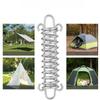 Durable Anti - Rust Tent Wind Rope Buckle Heavy - Duty Camping Rope Fastener for Outdoor Canopy Ground Fixing Hardware
