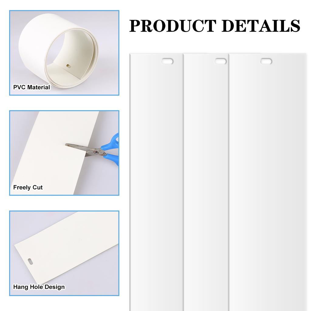 25 шт. 82,5" вертикальные сменные жалюзи ПВХ вертикальные сменные планки для раздвижных стеклянных дверей патио двери окна