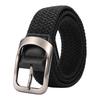 Mesh Belt Men's Belt Rubber Extend Stretch No Hole Expansion and Contraction Braid Big Size Golf Gentleman Student Ladies Black MBM-100-BK