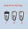 ORWI7 Zinc Alloy Car Key Cover Case Keychain For BMW Series i3 i4 F48 F39 F25 F26 F15 F16 G08 G30 G20 F01 F02 F06 F13 X1 Accessories