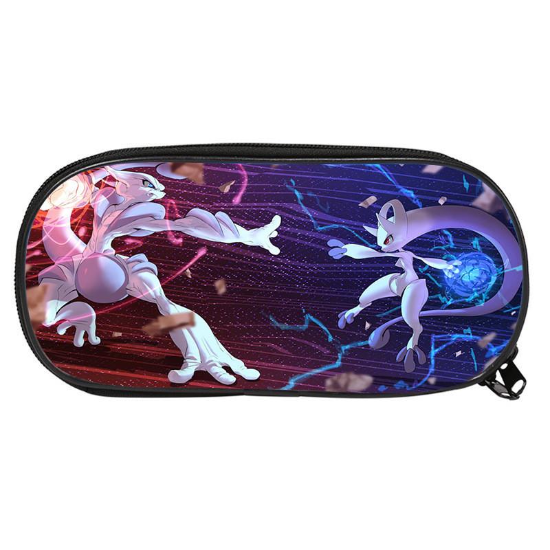 Pokemon Themed Printed Student Single Layer Stationery Storage Pencil Bag