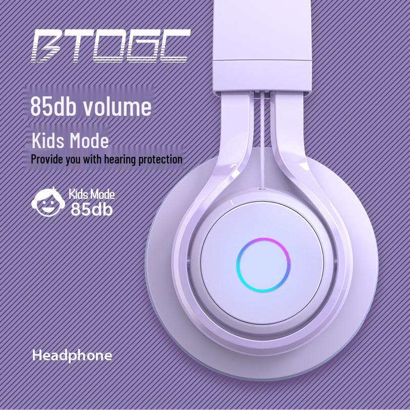 Детские полноразмерные Bluetooth-наушники BT06C с защитой слуха