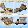 Heculos Car 7 Construction Vehicle включает в себя катапультный тип Work Mini Christmas Birthday Child garden Educational Toy Toy, Set, Sound, Rail, Vehicle,
