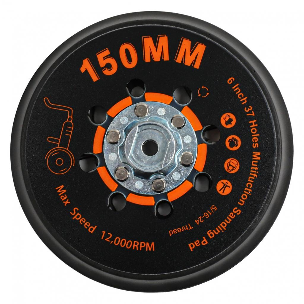 Качественная шлифовальная подошва с множеством отверстий для лучшего пылеудаления