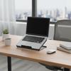 Прочная Регулируемая Подставка-Охладитель для Ноутбука с USB-Портом и LED-Подсветкой, Вентилятор-Охладитель для Ноутбука, Металлическая Сетка, Охладитель для Ноутбука, Офис
