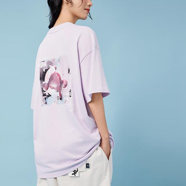 Puma X PAOPAOMATE,LIANMINGKUAN Футболка унисекс светло-фиолетовая 534702-17