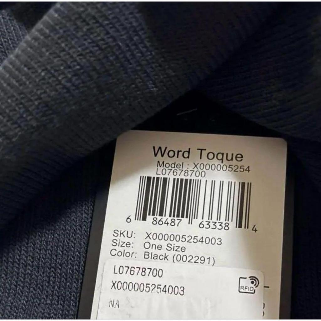 Б/у [Новая/с биркой] Шапка-бини Arc'teryx Word Toque Черная