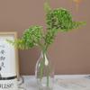 3PCS Plastic Artificial Oat Fruit Green Colorr Faux Oat Stems Green Plastic Flowers  Wedding Floral