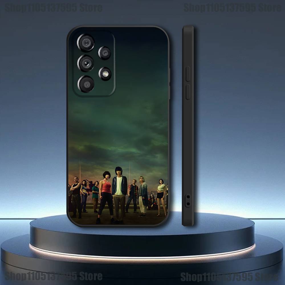 Чехол для телефона A-Алиса в Стране Чудес B-Пограничная страна Для Samsung Galaxy A73,31,32,72,41,53,52,71,22,5G,Note,J7,8,9 Мягкий черный чехол