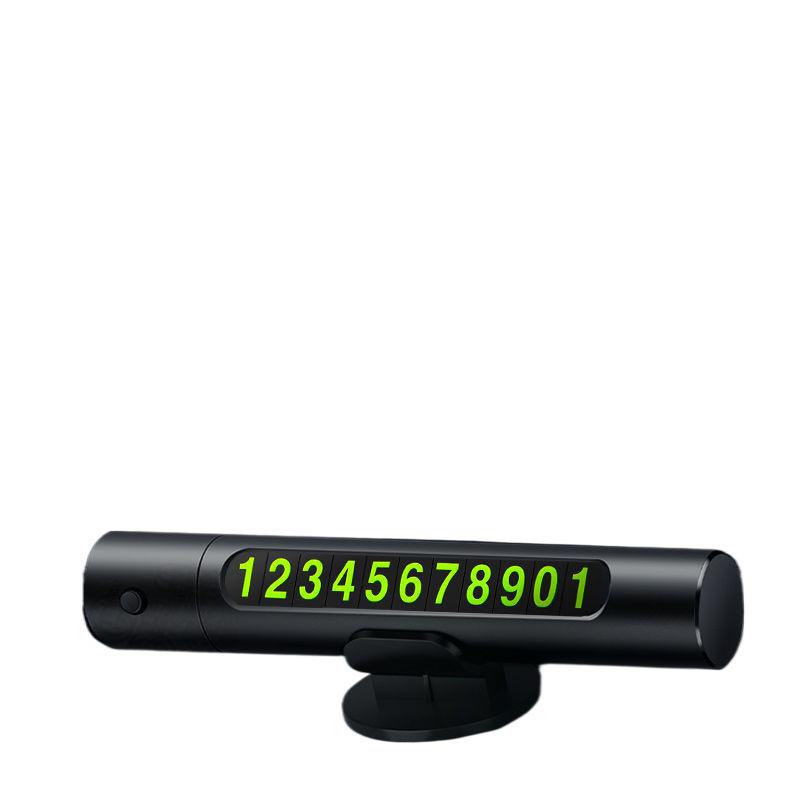 Многофункциональный автомобильный аварийный молоток и стеклобой с табличкой для номера парковки