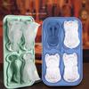 Adorable Dog-Shaped Silicone Mold Whiskey Ice Cube Mold Tray Multifunctional Chocolate DIY Decor Mold Flexible Party Supplies