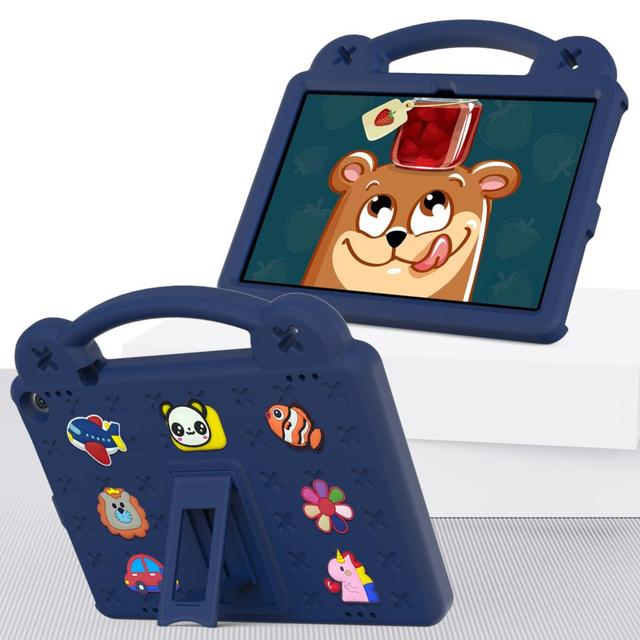 EVA Stand Case for ONN 10.1 Gen3 2022 Model 100071485 Kids Safe Cover DIY Style Tablet Shell With Handle Strap Shockproof Funda