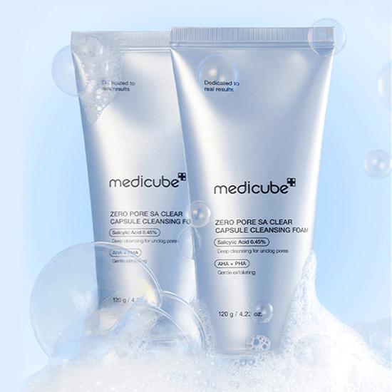 Medicube Zero Pore SA Clear Capsule Очищающая пенка 120 г