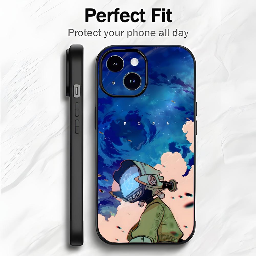 Чехол для телефона F-FLCL F-First Love Cyber Love Мягкая упаковка Легкий Для iPhone17 16 15 14 13ProMax
