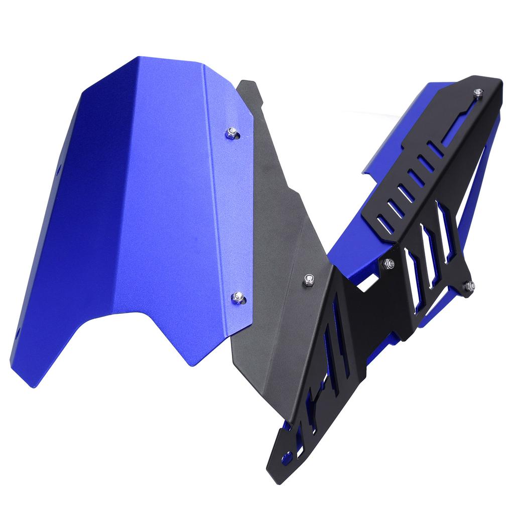 Крышка защиты цепи заднего крыла из алюминиевого сплава с ЧПУ, подходит для Yamaha YZFR25YZFR3MT25MT03(синий )