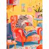 Lovely Anime Cartoon Cat Colorful Posters and Prints Canvas Printing Modern Wall Art Picture for Children's Room Café  Gift