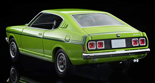 Tomytec Tomica Limited Vintage Neo 1/64 LV-N204d Mitsubishi Colt Galant GTO MR 1970 Model, Yellow-Green, Finished Model
