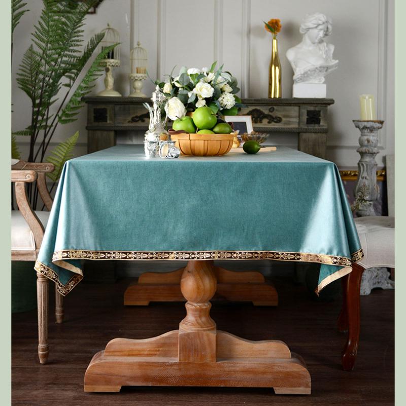 Водонепроницаемый и маслостойкий настольный коврик для гостиной, домашняя скатерть, европейский стиль, ткань для обеденного стола, ткань для журнального столика