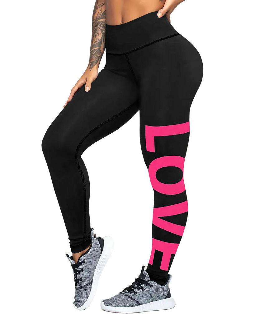 Женские однотонные брюки с высокой талией для йоги и фитнеса